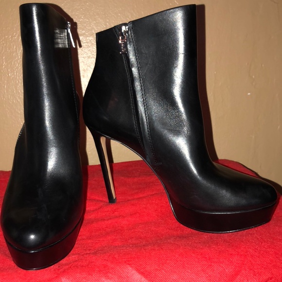 dkny jami platform booties